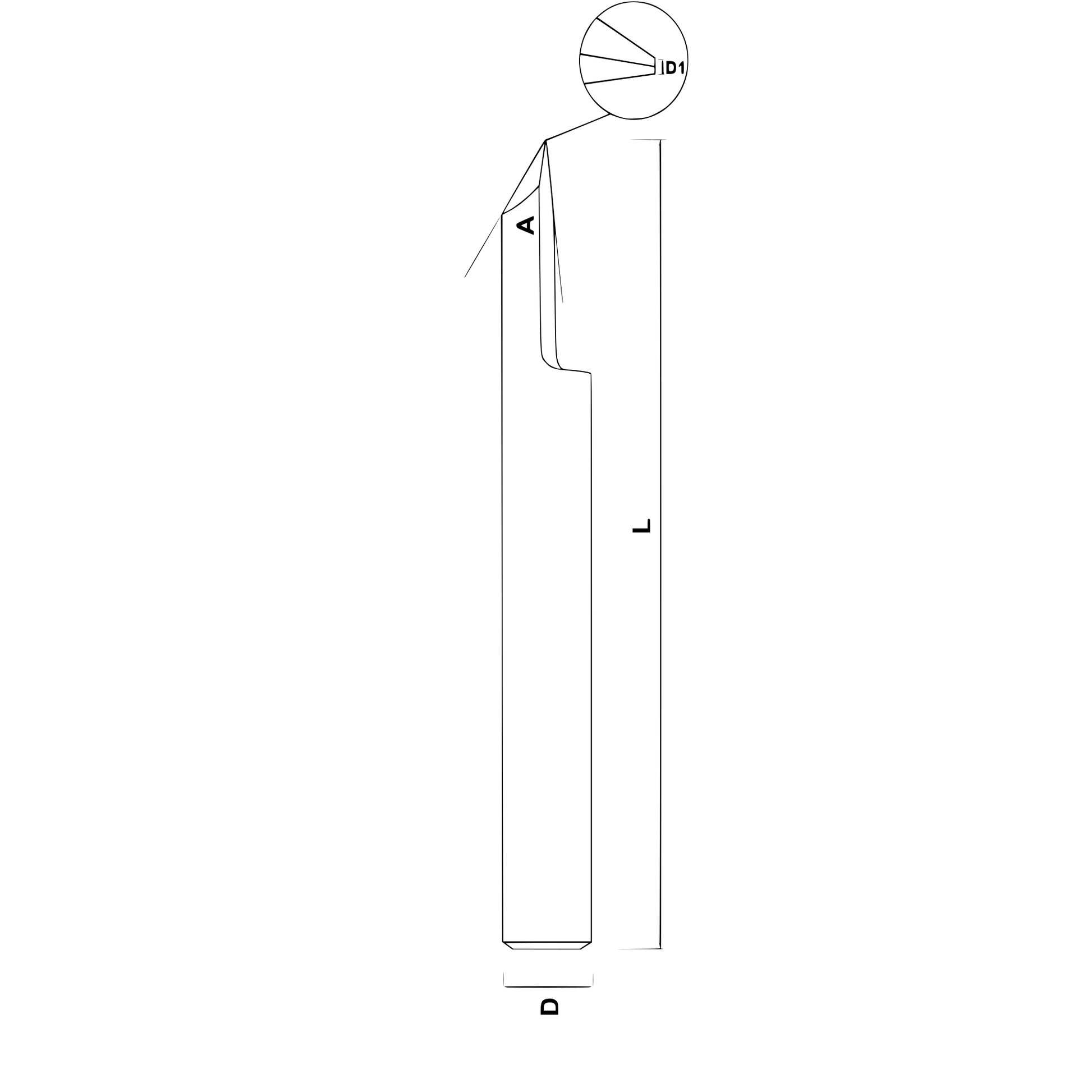 V-fräs för gravering (V-bit carbide)